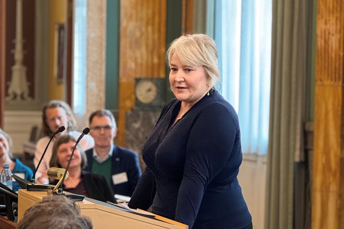 Minister for Higher Education and Science Christina Egelund (Moderates)